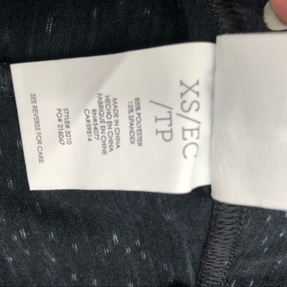 CABI M'Leggings 3210 Skirted Legging Modest Space Dye Grey Layered Stretch Comfy - Picture 7 of 8